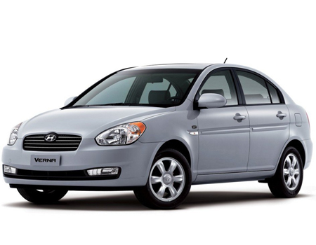 EVA автоковрики для Hyundai Verna (accent III) 2006-2009 — verna